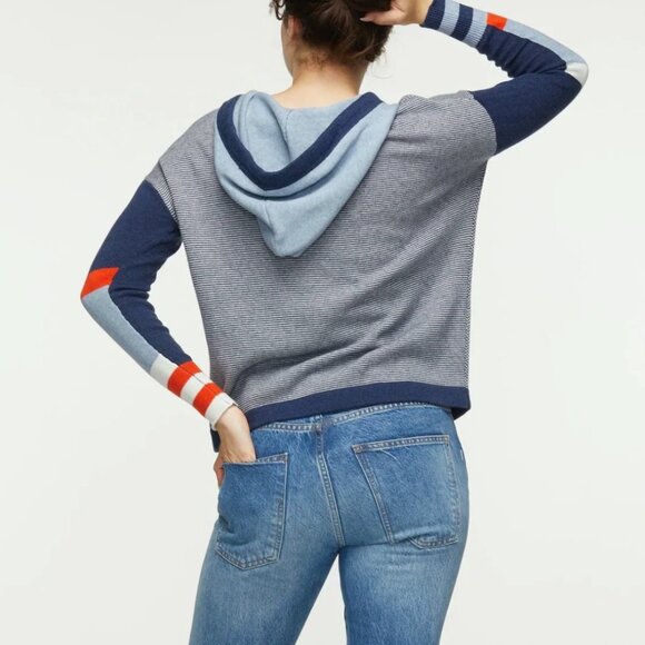 Zaket & Plover BIRDEYE HOODIE Denim Combo Small - Picture 3 of 12